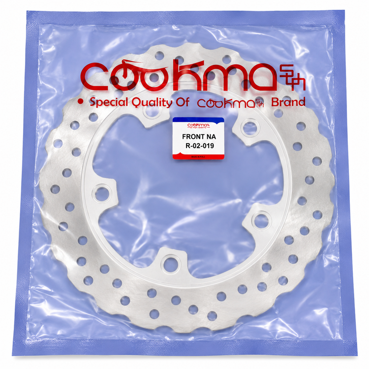 دیسک ترمز چرخ عقب NA180 / NH180 / NH250 / NA250 برند کوکما CooKma اصل کد ۲۰۱۴۵۸