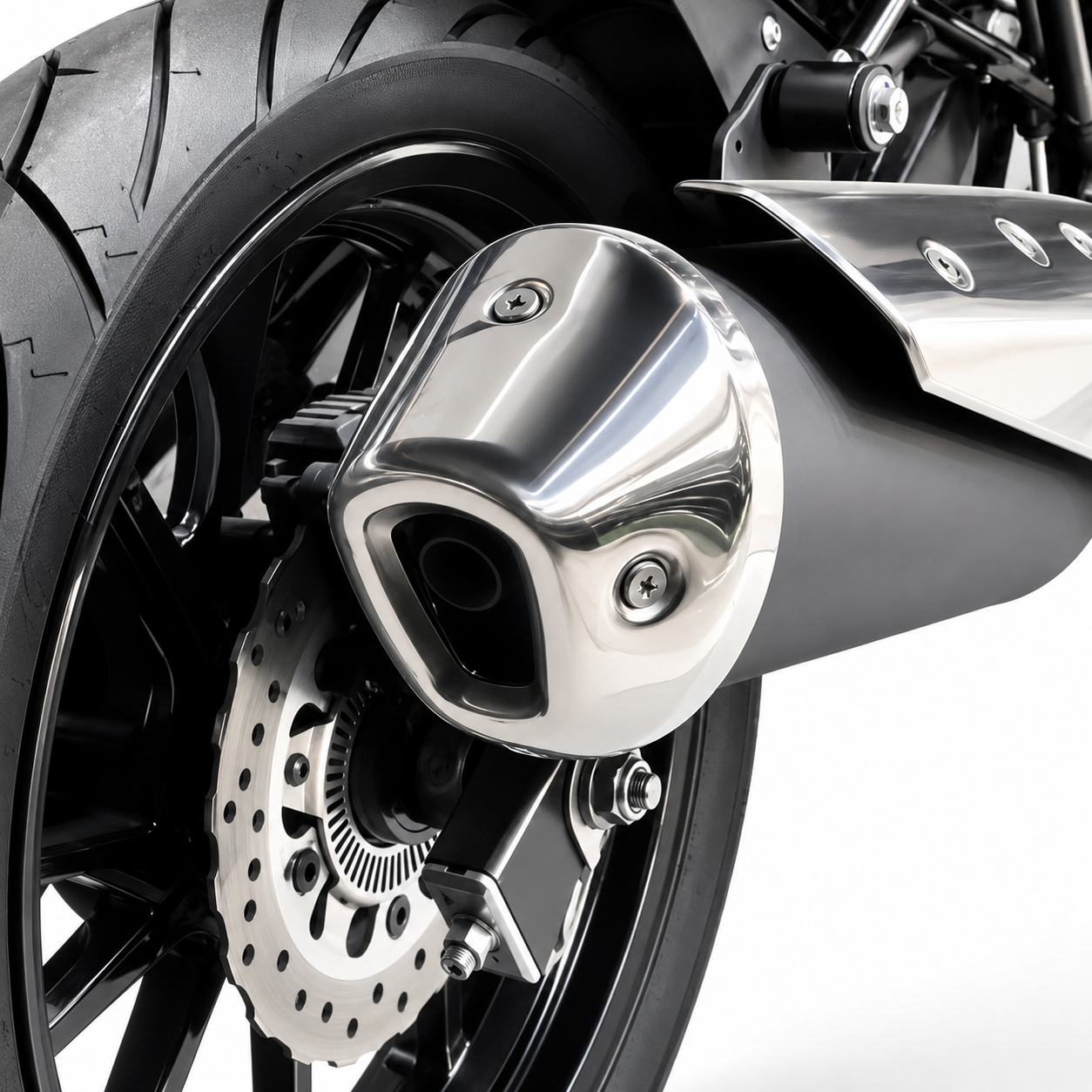 سر اگزوز فابریکی Sym NA180 / NA250 / NH180 / NH250 ساخت تایوان اصل