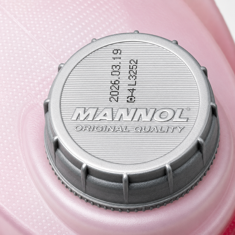 کولانت ضدیخ ضدجوش خودرو مانول ۵ لیتر MANNOL Antifreeze AF12+ (-40 °C) Longlife 4012 رنگ صورتی ساخت آلمان اصل کد ۲۰۲۴۲۱