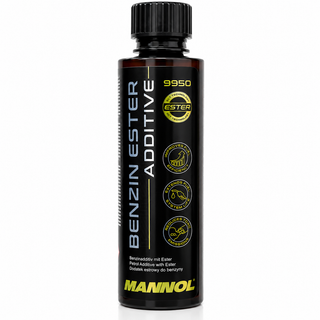 مکمل بنزین استردار مانول MANNOL Benzin Ester Additive 9950 مناسب برای موتور سیکلت و خودرو ساخت آلمان اصل کد 202422