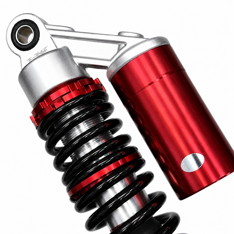 ست کمک فنر اسپرت رنگ مشکی نقره ای قرمز مناسب برای عقب HONDA CDI 125cc / مدل گازی کپسول دار واقعی