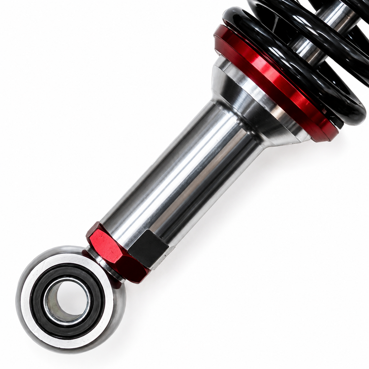 ست کمک فنر اسپرت رنگ مشکی نقره ای قرمز مناسب برای عقب HONDA CDI 125cc / مدل گازی کپسول دار واقعی