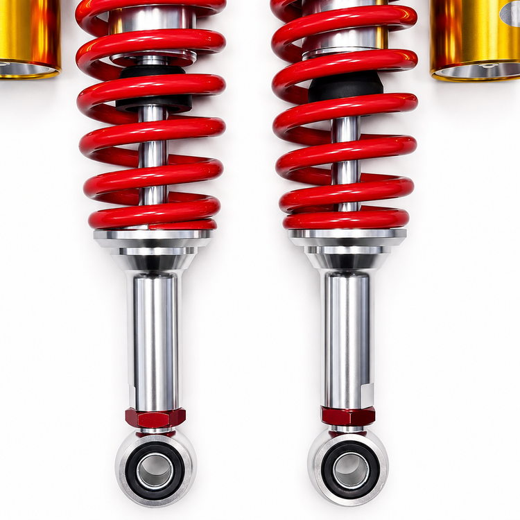 ست کمک فنر اسپرت رنگ مشکی قرمز نقره ای طلایی مناسب برای عقب HONDA CDI 125cc / مدل گازی کپسول دار واقعی