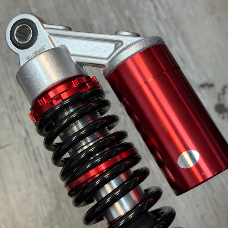 ست کمک فنر اسپرت رنگ مشکی نقره ای قرمز مناسب برای عقب HONDA CDI 125cc / مدل گازی کپسول دار واقعی