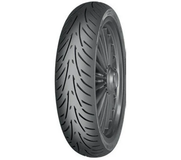 لاستیک میتاس 120/70/17 گل شلوغ تورینگ فورس اس سی / MITAS TOURING FORCE SC / ساخت اروپا کشور اسلوونی اصل / جلو XSR-MT25-R25 کد 200587