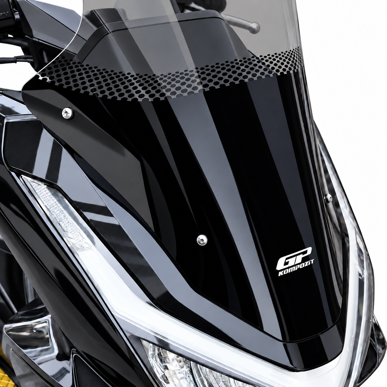 طلق دودی HONDA PCX160 GP 79cm / مناسب اتاق جدید 1404 به بالا / ساخت ترکیه اصل کد 201110