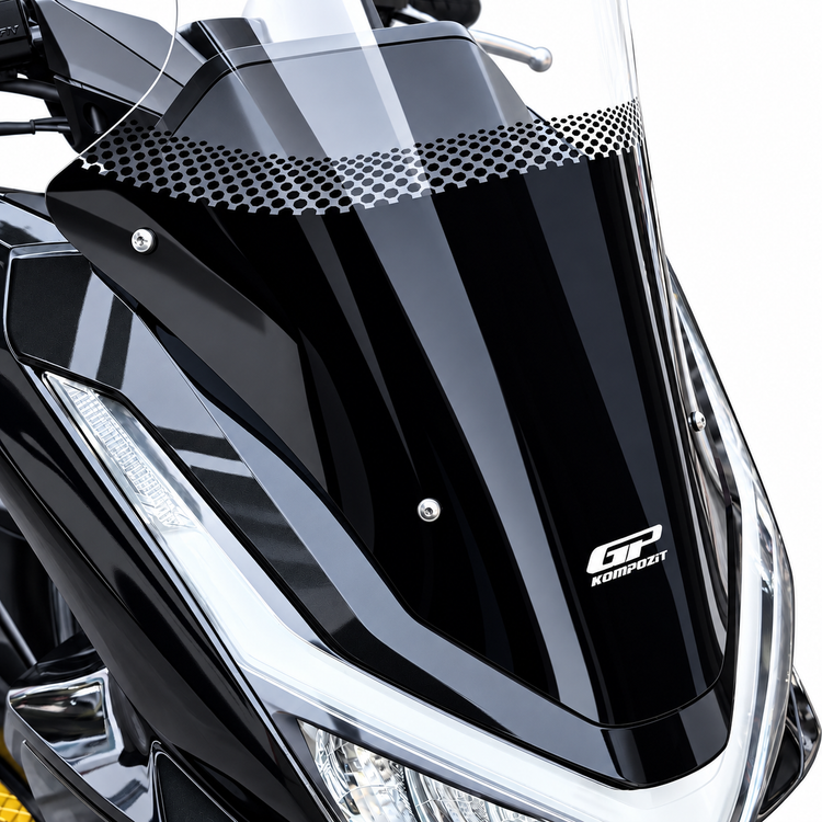 طلق شفاف هوندا HONDA PCX160 GP 79cm مناسب اتاق جدید 1404 به بالا ساخت ترکیه اصل کد 201400