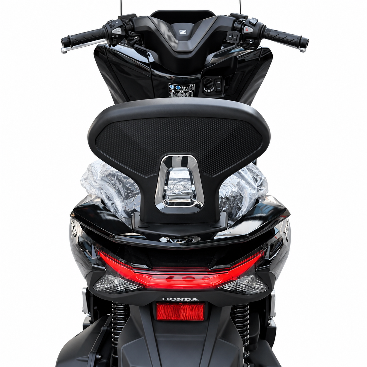 پشت زین / تکیه گاه ترکنشین PCX160 / اصل تایلندی کد 201052