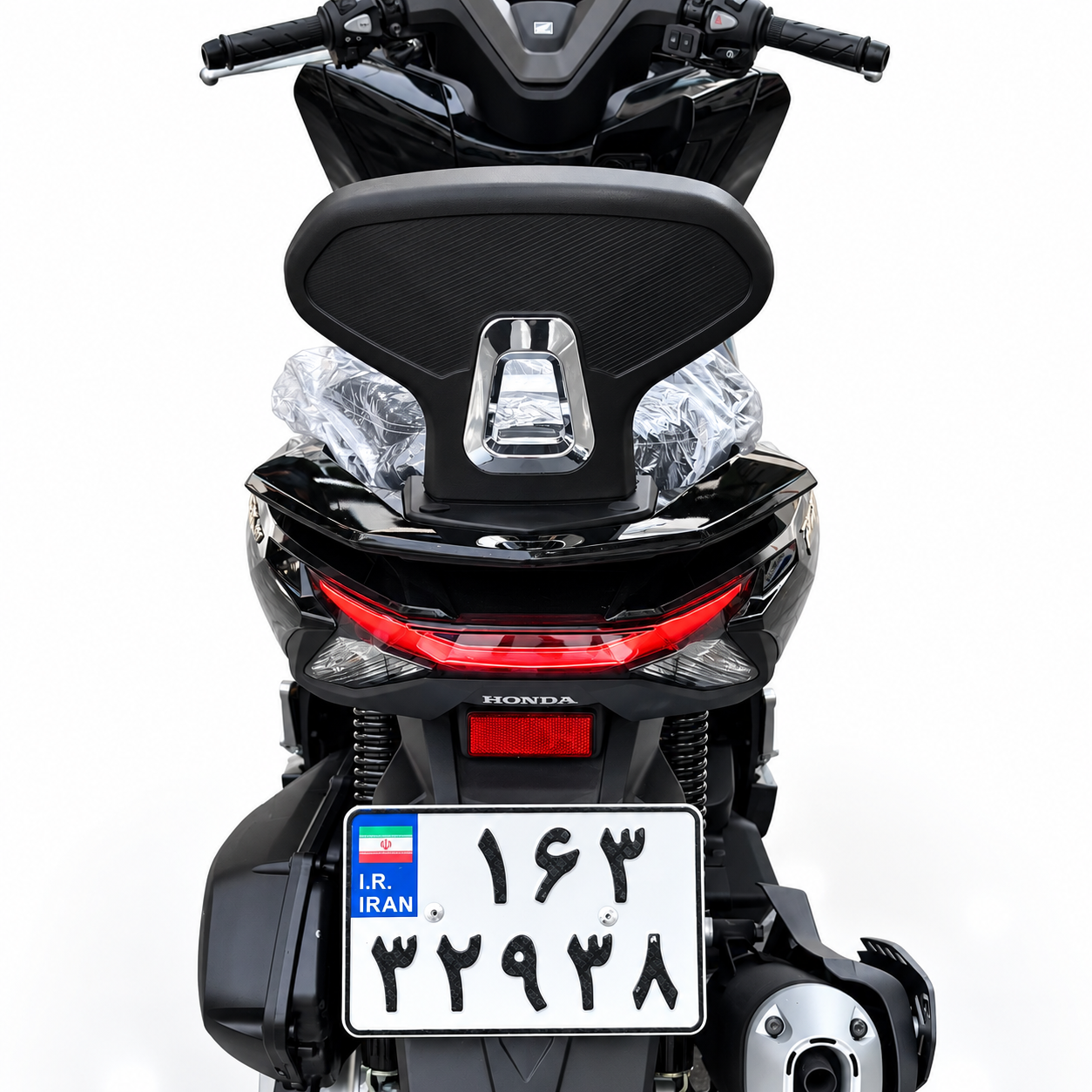 پشت زین / تکیه گاه ترکنشین PCX160 / اصل تایلندی کد 201052