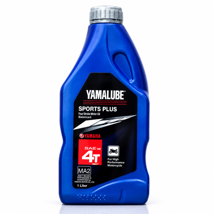 روغن مخصوص موتور های دنده ای 10W40 حجم1 لیتر یامالوب یاماها اسپرت پلاس / YAMALUBE YAMAHA SPORT PLUS / ساخت تایلند اصل کد ۲۰۱۳۱۵