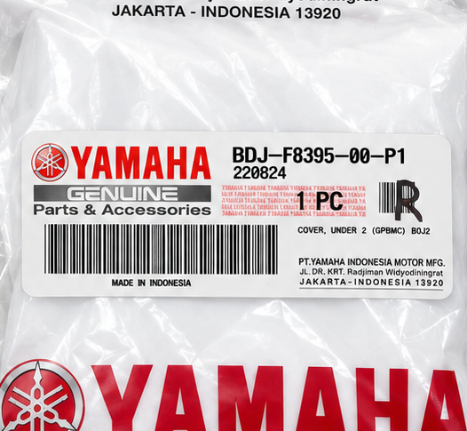 فلاپ اسپایلر YAMAHA R15 ابی سمت راست ساخت اندونزی اصل کد 202052