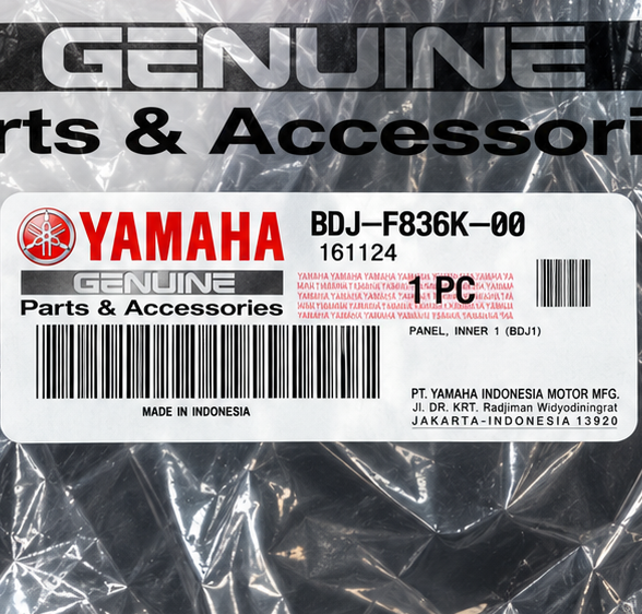 فلاپ داخلی فلاپ راهنما سمت چپ YAMAHA R15 ساخت اندونزی اصل کد 201939