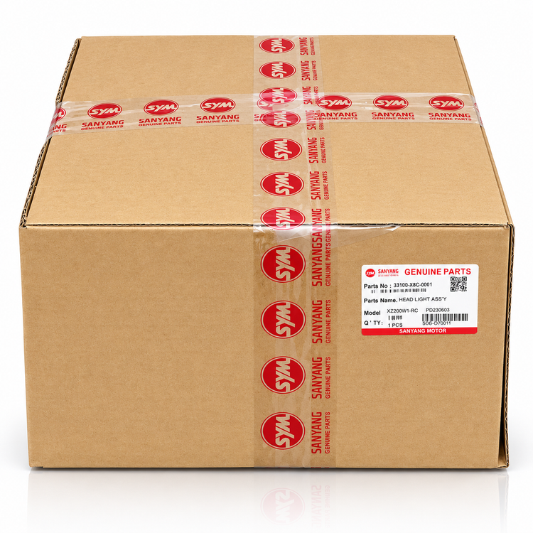 چراغ جلو Sym J200 مناسب اتاق جدید / ساخت تایوان اصل کد 200809