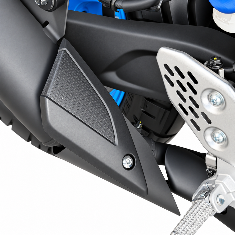 کاور اگزوز (گلویی) اگزوزYAMAHA R25 / MT25 / R3 ساخت اندونزی اصل کد 201501