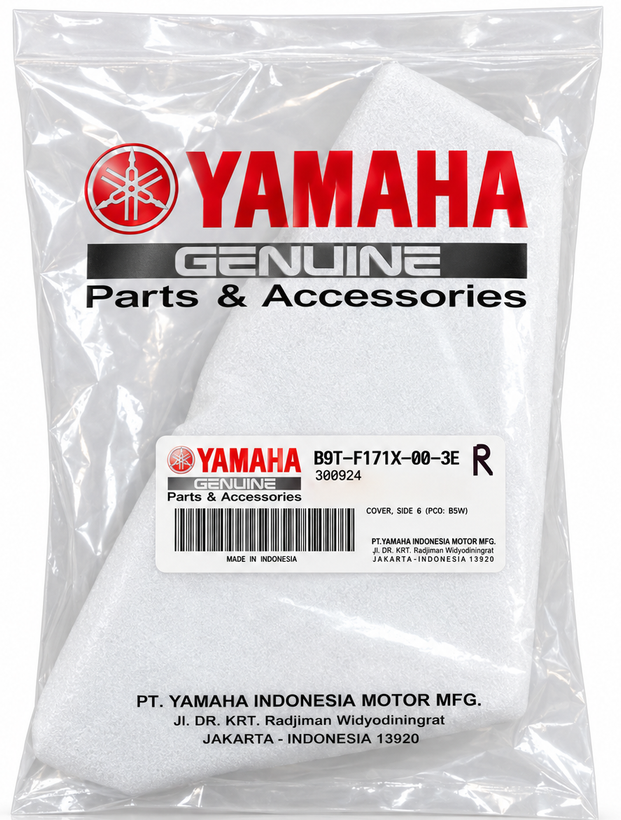 فلاپ بغل باک راست کوچک ناردو YAMAHA Mt25 ساخت اندونزی اصل کد 202026