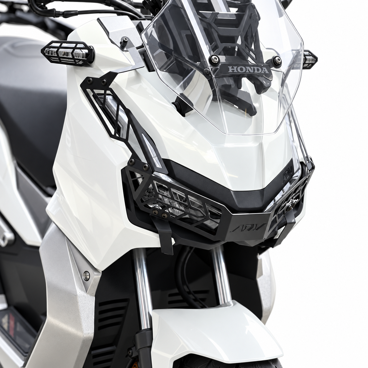 محافظ چراغ جلو فلزی HONDA ADV150 ADV160 کد 201117