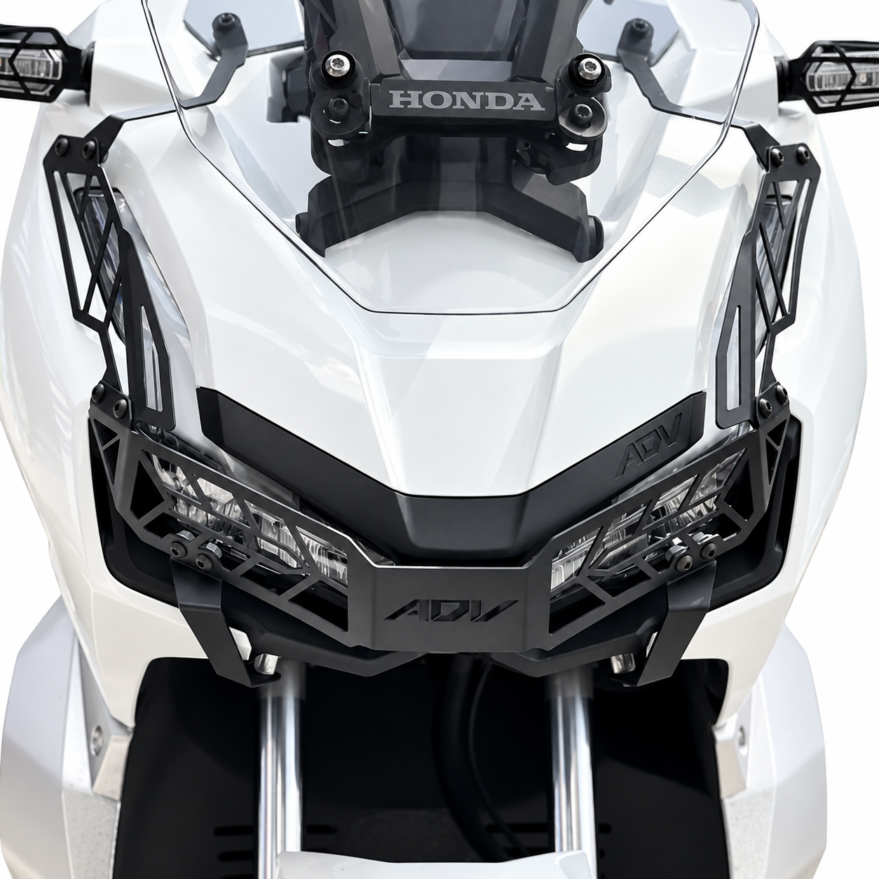 محافظ چراغ جلو فلزی HONDA ADV150 ADV160 کد 201117