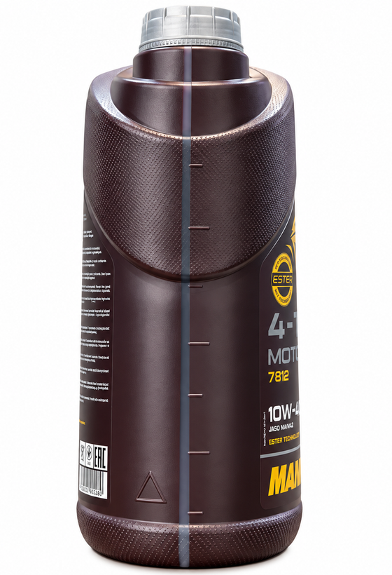 روغن موتور سیکلت مانول مخصوص موتور دنده ای 4 لیتر7812 MANNOL 10W40 SP / ساخت کشور آلمان اصل کد 000233