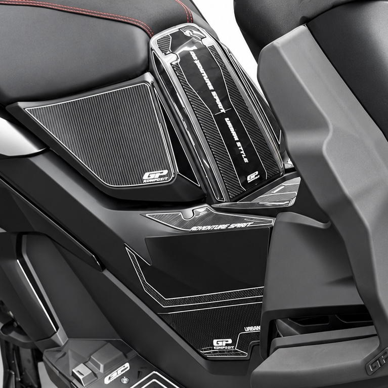 ست کامل پد باک و بدنه مشکی HONDA ADV350 GP ساخت ترکیه اصل کد 202141