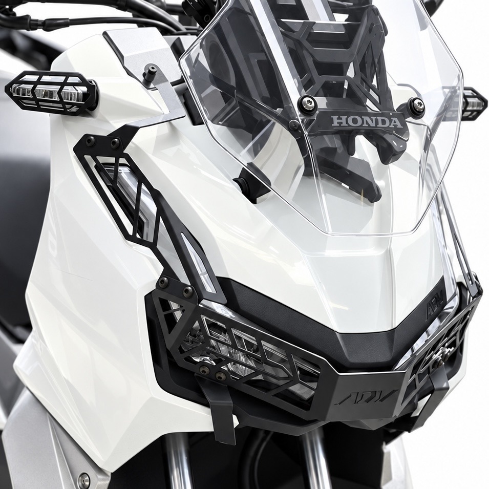 محافظ چراغ جلو فلزی HONDA ADV150 ADV160 کد 201117