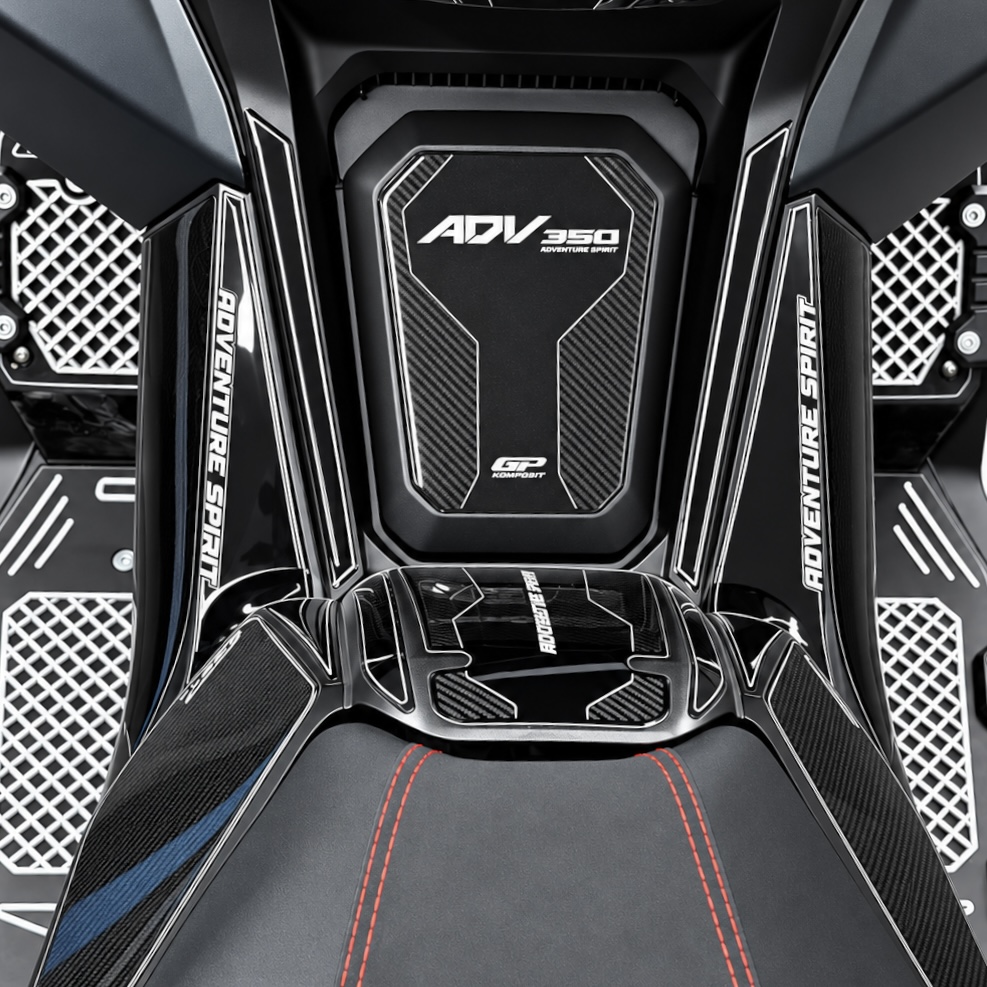 ست کامل پد باک و بدنه مشکی HONDA ADV350 GP ساخت ترکیه اصل کد 202141