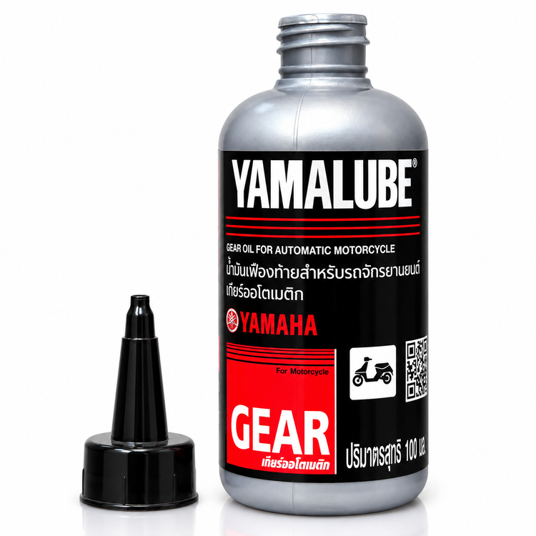 روغن گیربکس یاماها یامالوب YAMALUBE YAMAHA 100ML / مخصوص تمام موتورهای اسکوتر در بازار/ ساخت تایلند اصل کد 200600
