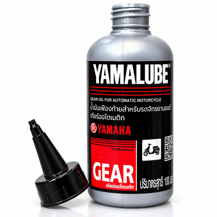 روغن گیربکس یاماها یامالوب YAMALUBE YAMAHA 100ML / مخصوص تمام موتورهای اسکوتر در بازار/ ساخت تایلند اصل کد 200600