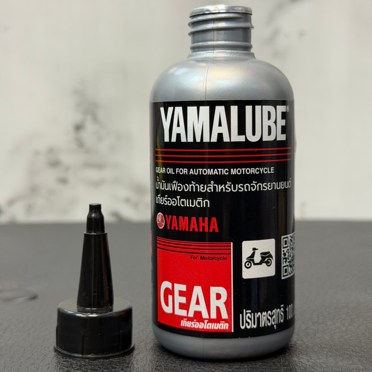 روغن گیربکس یاماها یامالوب YAMALUBE YAMAHA 100ML / مخصوص تمام موتورهای اسکوتر در بازار/ ساخت تایلند اصل کد 200600