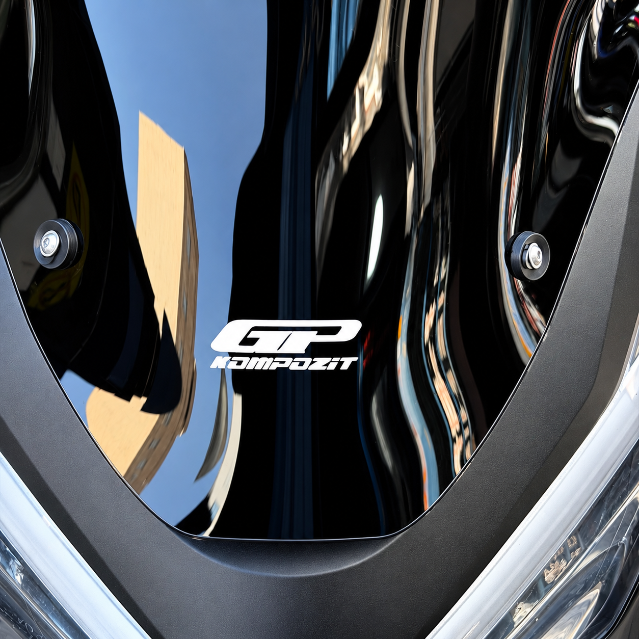 طلق شفاف بادگیر دسته دار هوندا GP KOMPOZIT HONDA PCX160 78cm مناسب اتاق جدید ساخت ترکیه اصل کد 202125
