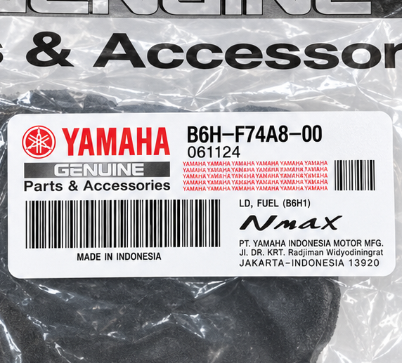 فلاپ / روکش درب باک YAMAHA Nmax 155 ساخت اندونزی اصل کد 201961