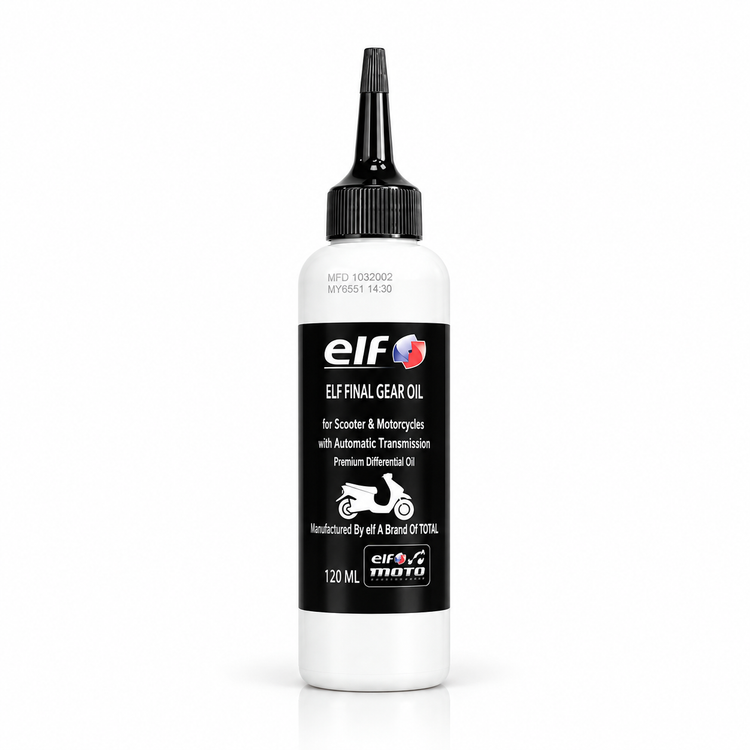 روغن گیربکس اسکوتر ELF Final Gear Oil حجم ۱۲۰ میلیلیتر کد ۲۰۰۹۷۹
