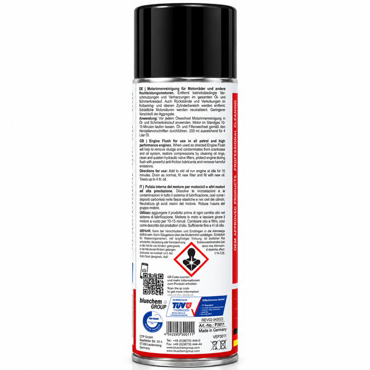 موتور شور / مکمل شوینده انجین شوینده داخل موتور موتورسیکلت پروتک PROTEC Engine Flush / ساخت آلمان اصل / کد 201429