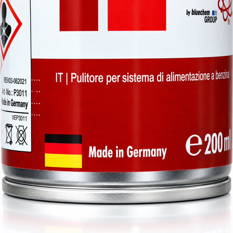 تمیزکننده سیستم سوخت و انژکتور موتورسیکلت پروتک PROTEC Fuel Line Cleaner / ساخت آلمان اصل کد 201429