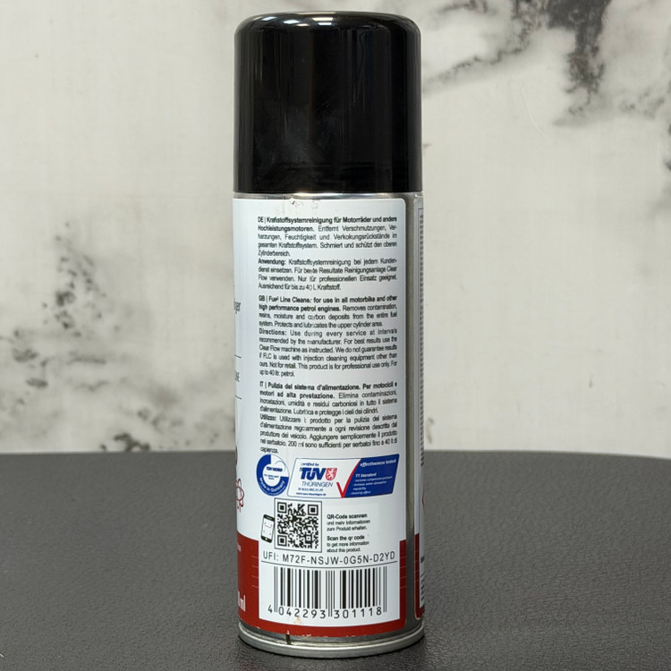 تمیزکننده سیستم سوخت و انژکتور موتورسیکلت پروتک PROTEC Fuel Line Cleaner / ساخت آلمان اصل کد 201429