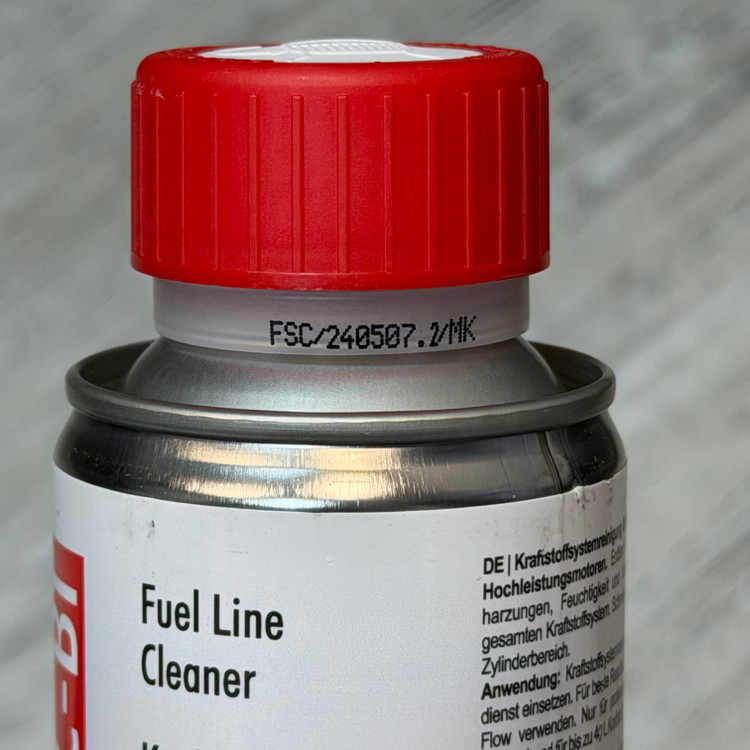 تمیزکننده سیستم سوخت و انژکتور موتورسیکلت پروتک PROTEC Fuel Line Cleaner / ساخت آلمان اصل کد 201429