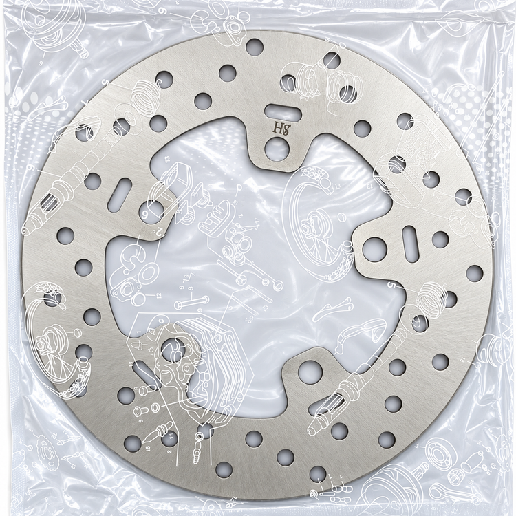 دیسک ترمز چرخ عقب یاماها HVS YAMAHA MX KING کد 202384