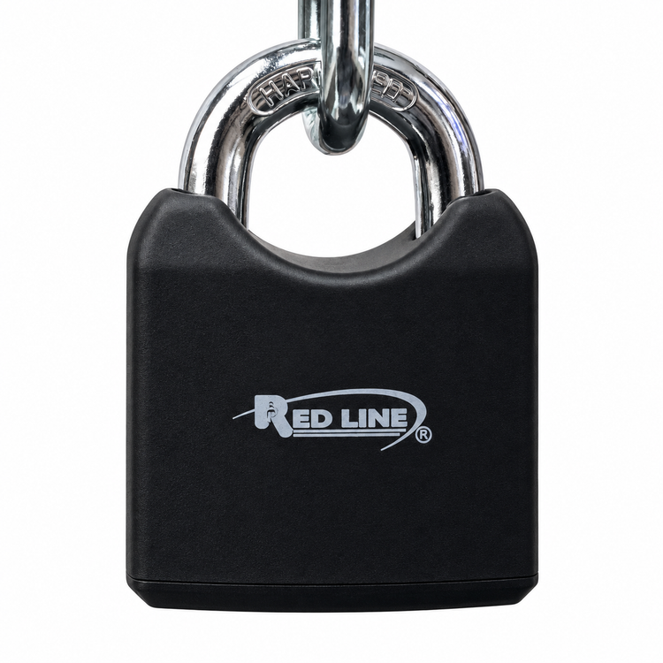قفل زنجیر موتور سیکلت برند ردلاین مدل REDLINE 840 اصل کد ۲۰۱۸۱۰