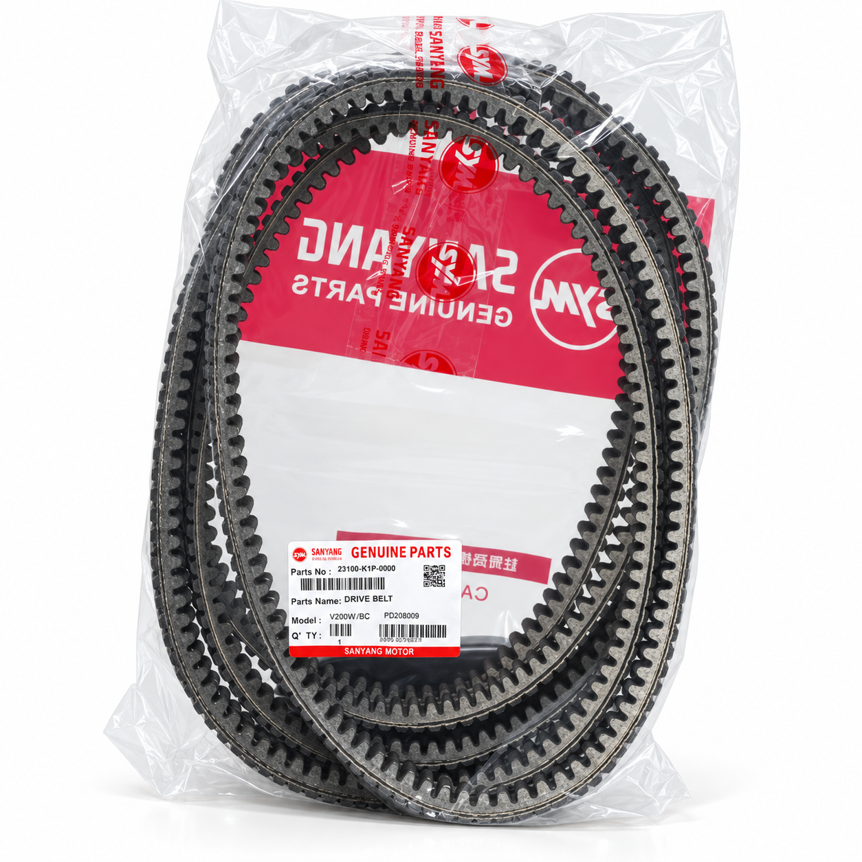 تسمه کلاچ جویمکس Sym Joymax ساخت تایوان اصل کد 200636