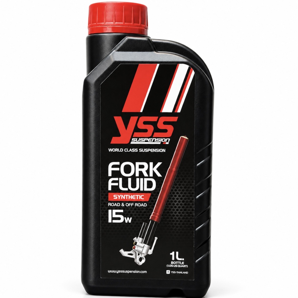 روغن مخصوص کمک فنر جلو YSS Fork Fluid 15W حجم یک لیتری ساخت تایلند اصل کد 202447