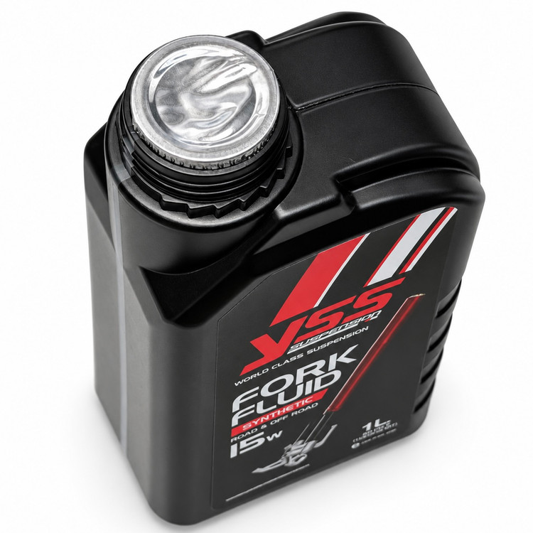 روغن مخصوص کمک فنر جلو YSS Fork Fluid 15W حجم یک لیتری ساخت تایلند اصل کد 202447