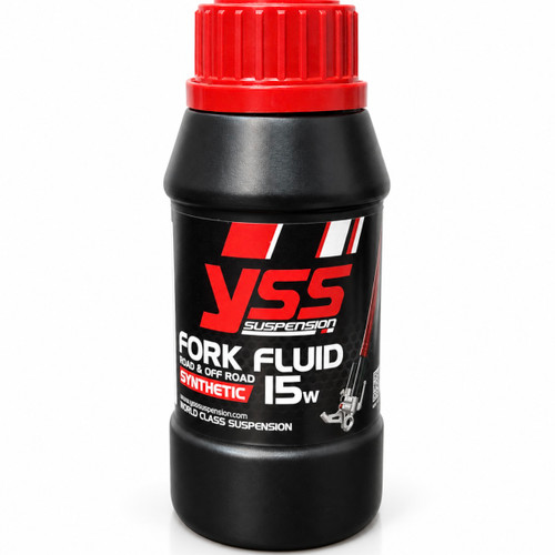 روغن مخصوص کمک فنر جلو YSS Fork Fluid 15W حجم 250ml ساخت تایلند اصل کد ۲۰۰۸۶۹