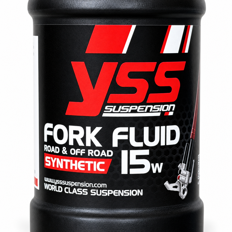 روغن مخصوص کمک فنر جلو YSS Fork Fluid 15W حجم 250ml ساخت تایلند اصل کد ۲۰۰۸۶۹