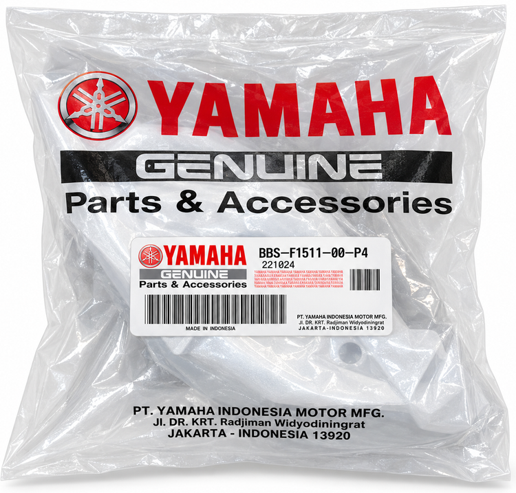 گلگیر جلو YAMAHA XSR 155 رنگ نقره ای سخت اندونزی اصل کد202207