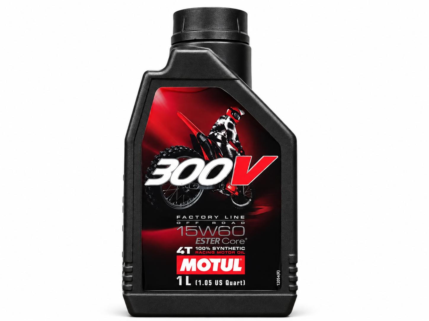 روغن موتور موتول 1 لیتر مخصوص موتورهای کراس و اندرو Motul 15W60 300V / ساخت کشور فرانسه اصل کد 200782