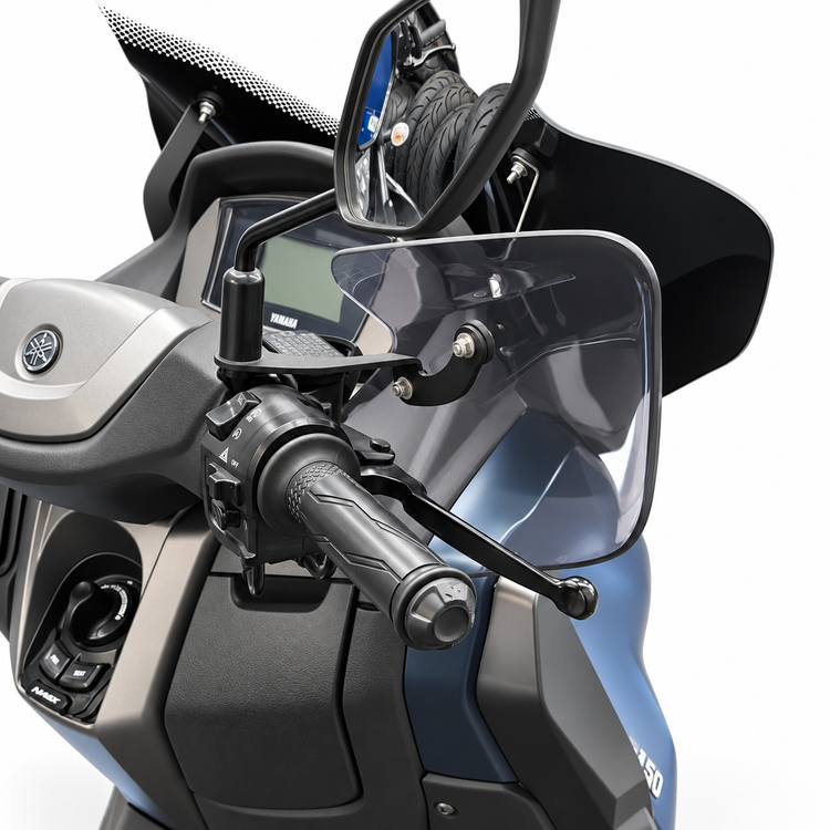 هندگارد / بادگیر دسته دودی یاماها GP KOMPOZIT YAMAHA Nmax ساخت ترکیه اصل کد 200616