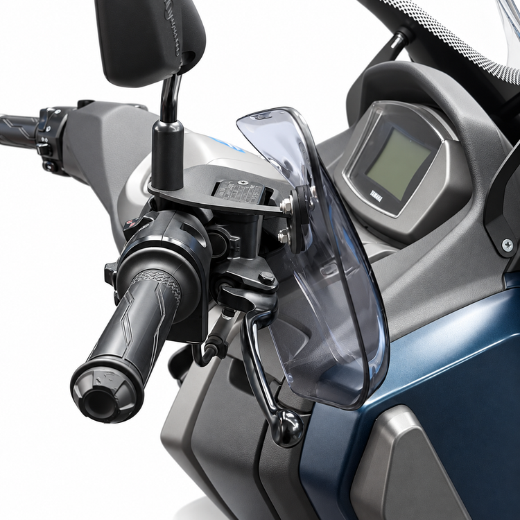 هندگارد / بادگیر دسته دودی یاماها GP KOMPOZIT YAMAHA Nmax ساخت ترکیه اصل کد 200616