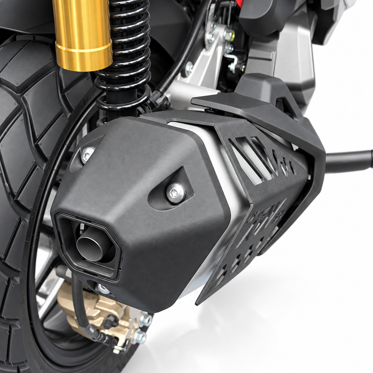 محافظ اگزوز هوندا HONDA ADV160 کد 202325