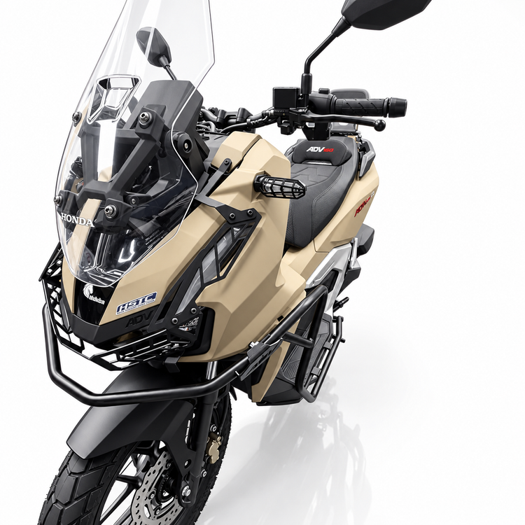 گارد قسمت جلو / محافظ بدنه سه تیکه هوندا HONDA ADV 160 کد 200857
