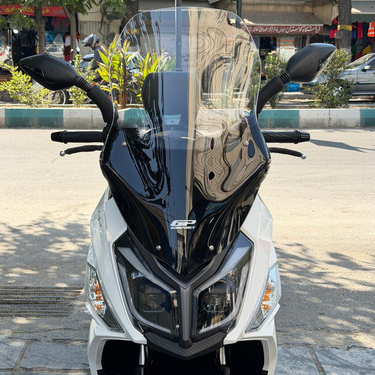 طلق شفاف GP Kompozit SYM J200 65CM ساخت ترکیه اصل کد 201846