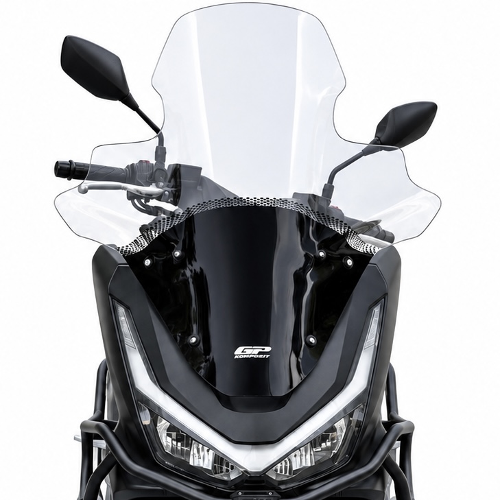 طلق شفاف بادگیر دسته دار هوندا GP KOMPOZIT HONDA PCX160 78cm مناسب اتاق جدید ساخت ترکیه اصل کد 202125